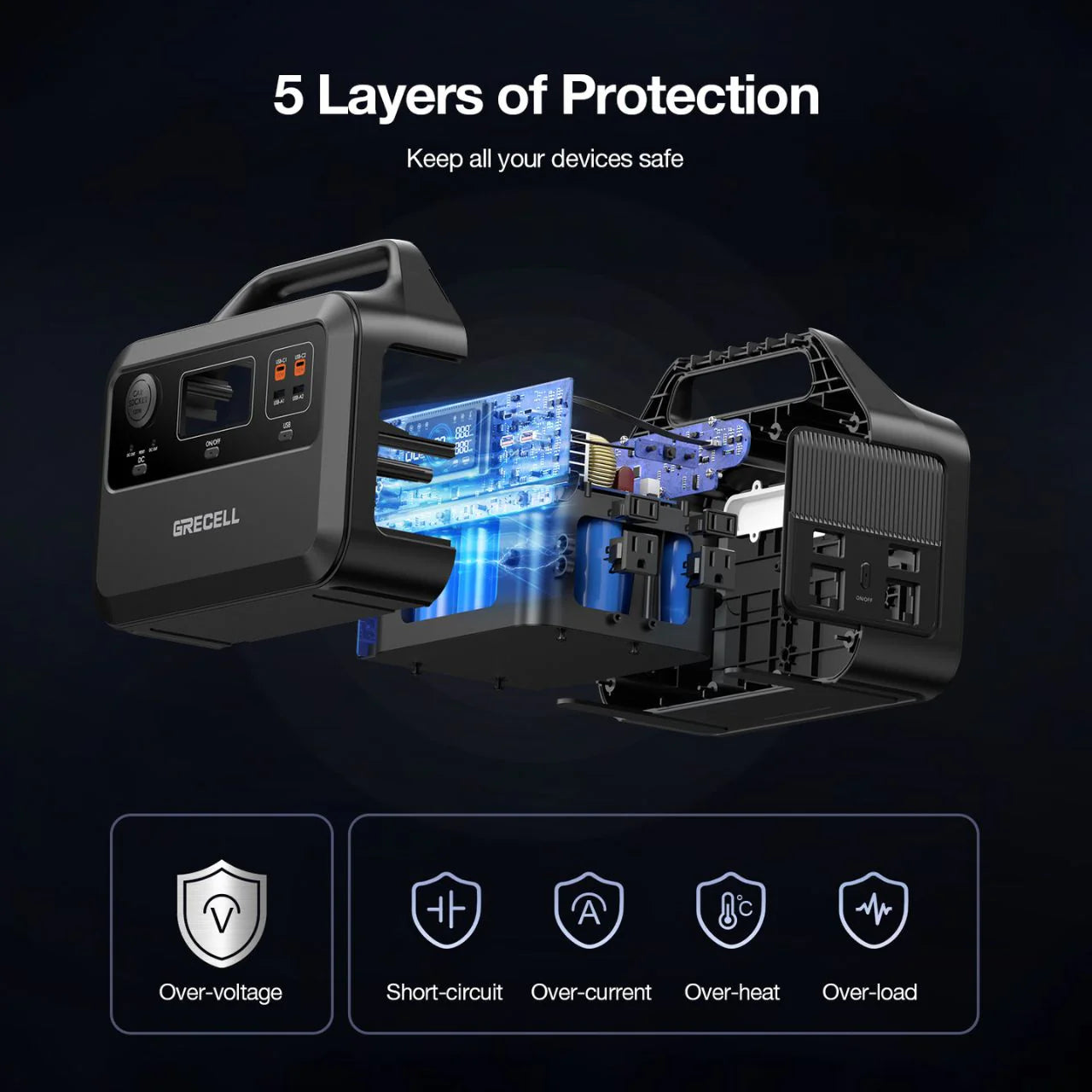 Portable Power Station 600W