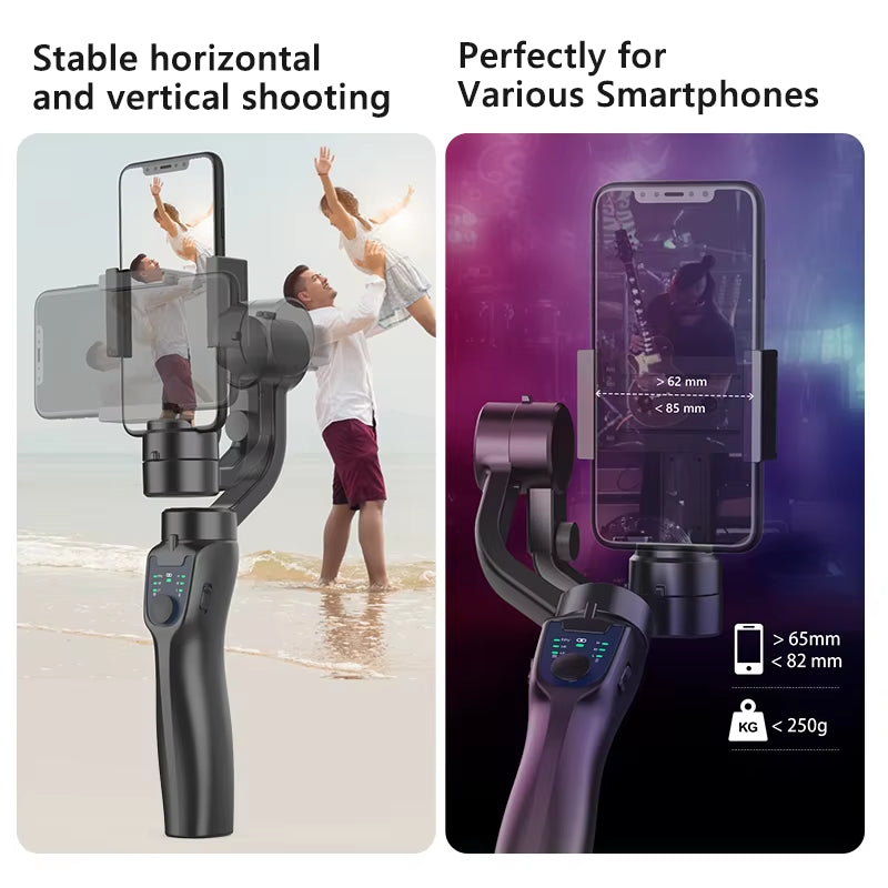 F8 3 Axis Gimbal Handheld Stabilizer for Phone Holder Video Record for Xiaomi Iphone Stabilizer Cellphone Gimbal Smartphone