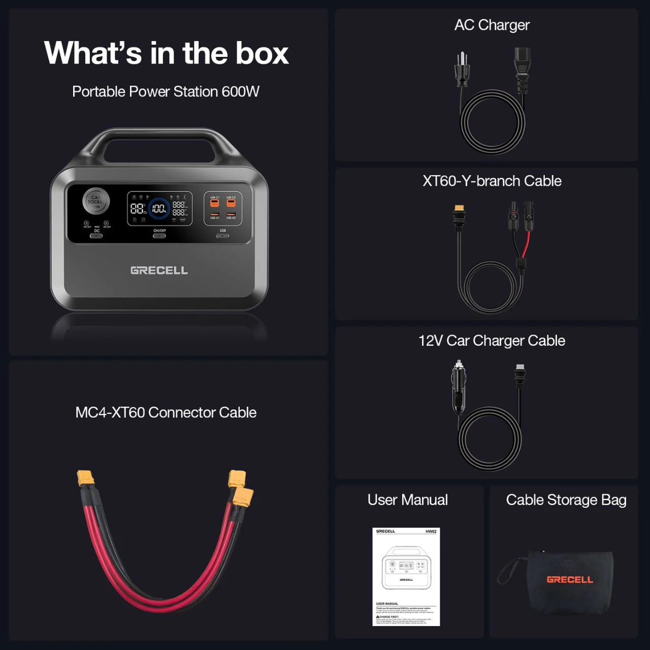 Portable Power Station 600W