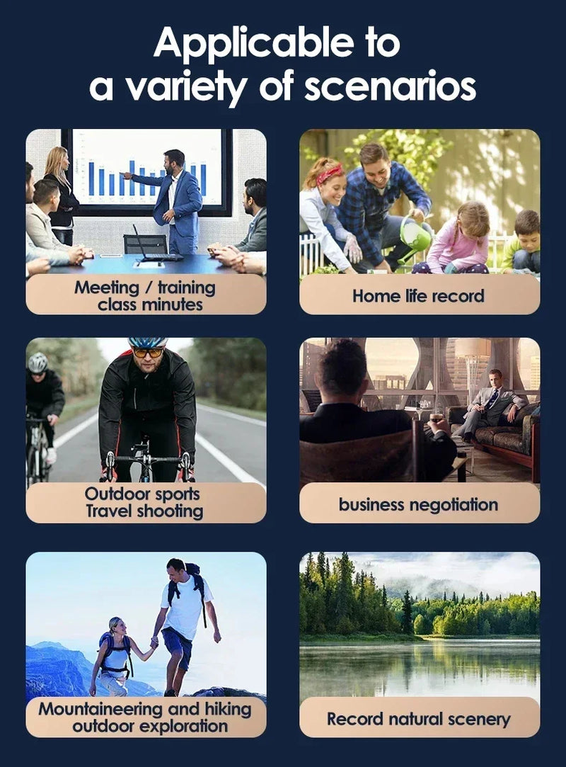 2K HD Action Camera Glasses Video Recording Sport Sunglasses with Bluetooth Speakers Call Smart Glasses 4K Ultra Mini Camera