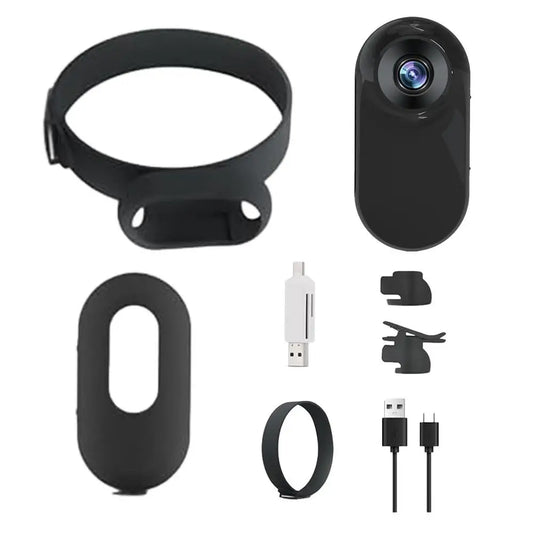 Sport Action Camera Hd 1080P Wireless Collar Camera Mini Portable Stable Sport Action Body Camera with Video Records for Dog